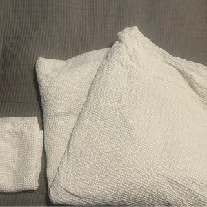 Threshold king size duvet cover